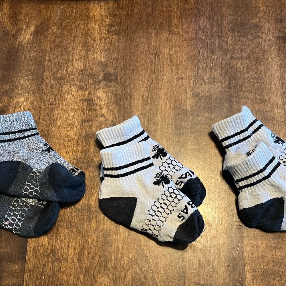 Toddler Bombas crew socks